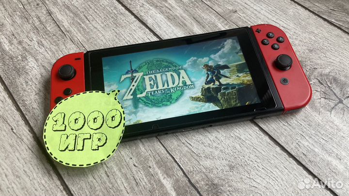 Nintendo Switch 2000+ игр прошитый