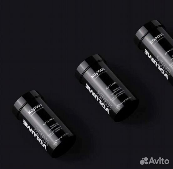 Пудра для создания объема на волосах kapous, 7 г
