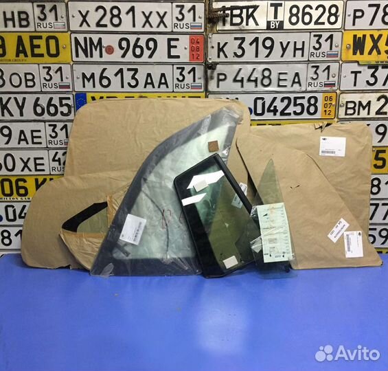 Стекло боковое опускное для LADA левый руль