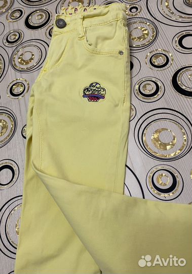 Джинсы для девочки 98