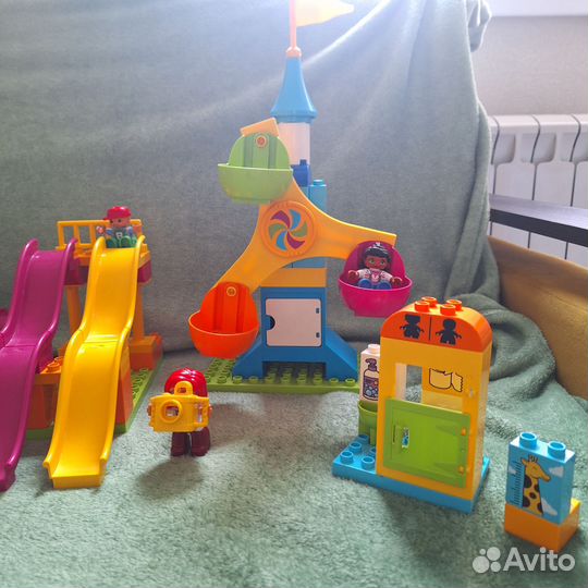 Lego duplo парк аттракционов 10840