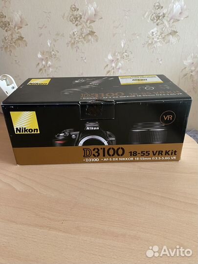 Зеркальный фотоаппарат nikon d3100
