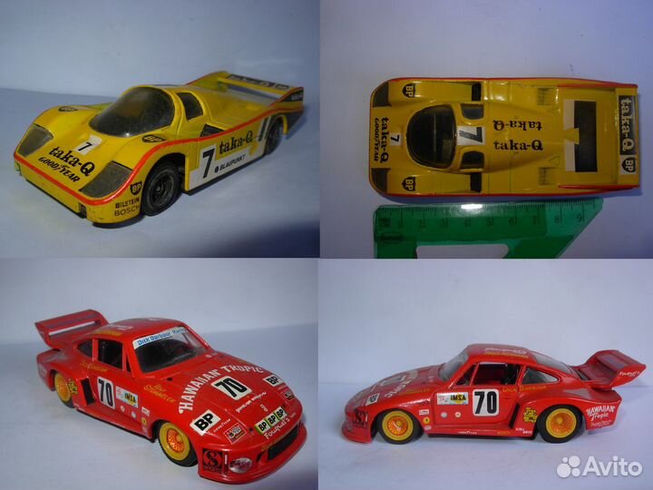 Porsche 1:43 модель разные металл