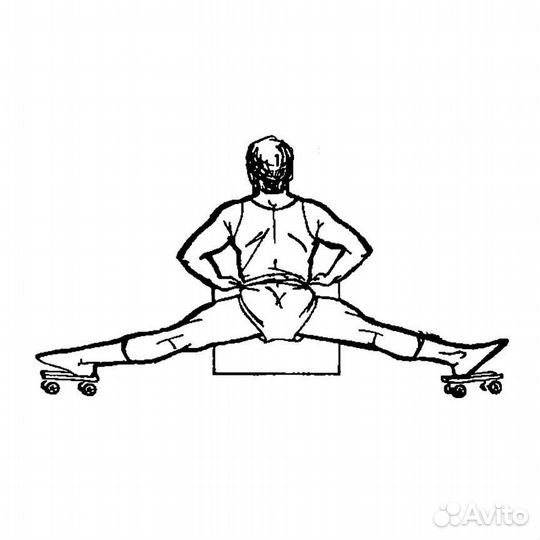 Тренажер для растяжки Роликовые платформы