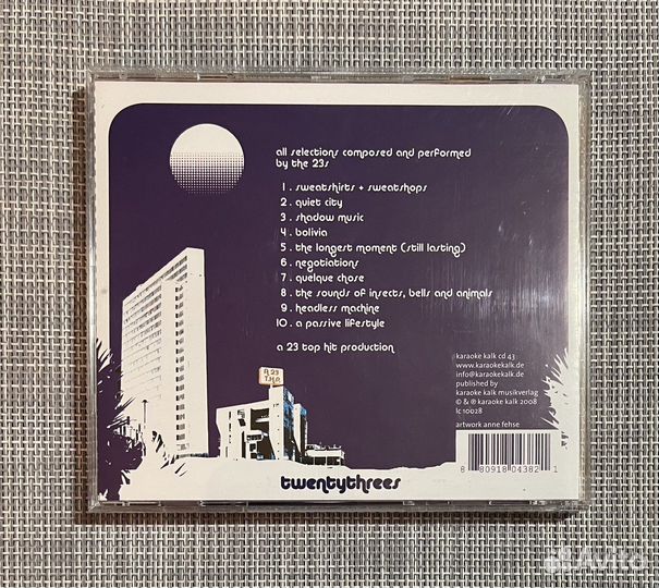 Twentythrees - Bolivia CD Germany