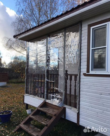 Мягкие окна для кафе летней веранды