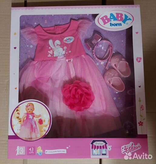 Одежда для кукол Zapf Creation Baby Born (разная)