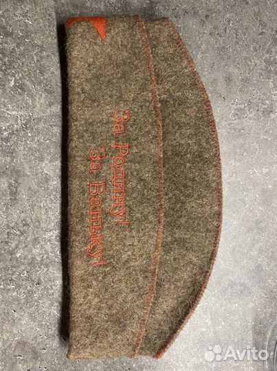 Пилотка шапка для бани