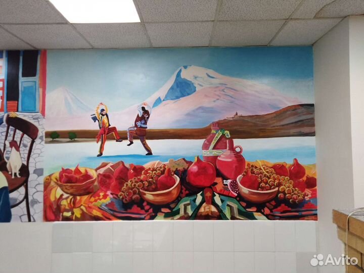 Художник. Картины на заказ. Роспись стен