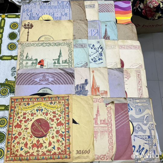 Грампластинки Патефонные Пластинки 25 шт