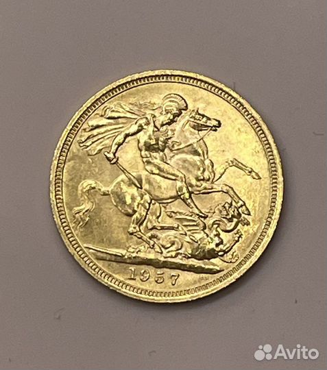 Золотая монета Соверен