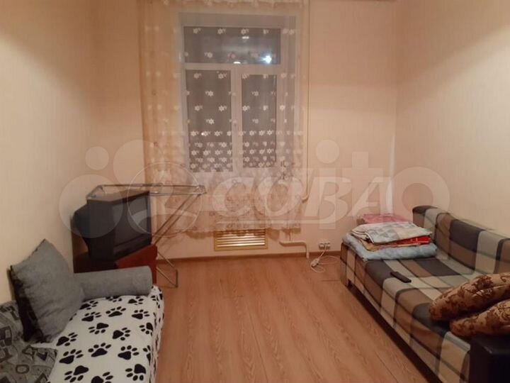 Комната 18 м² в 1-к., 2/3 эт.