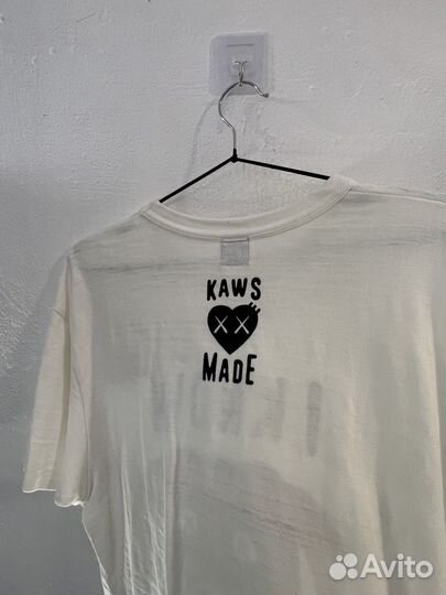 Human made x kaws t-shirt “I know nigo” оригинал