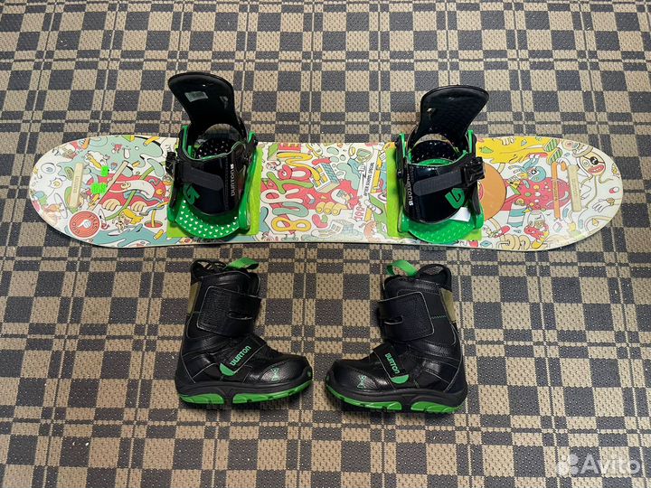 Сноуборд комплект Burton After School - 100 - XS