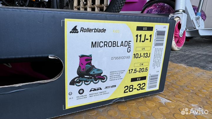 Роликовые коньки детские rollerblade 28-32