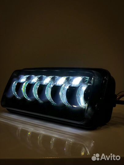 Надфарники Нива 11 линз LED