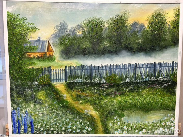 Картины на подрамнике, написанные маслом