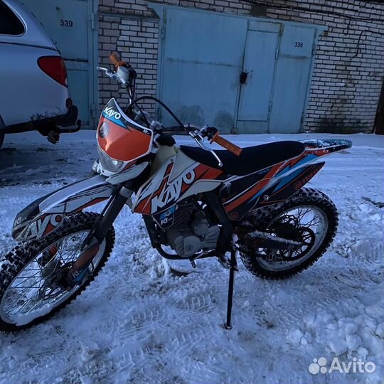 Эндуро мотоцикл Kayo k1 250 кубов