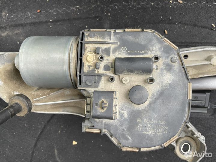 Мерседес w212 моторчик дворников с трапецией