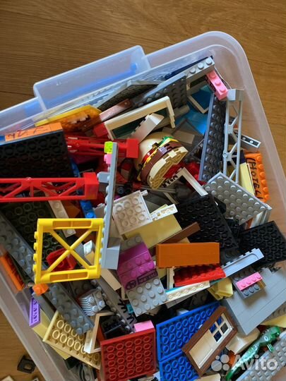 Lego детали россыпью