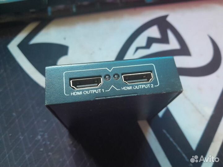 Активный разветвитель/сплиттер hdmi 1 на 2