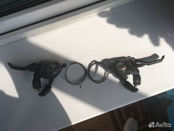 Шифтеры shimano ST-EF51-L и ST-EF51-8R