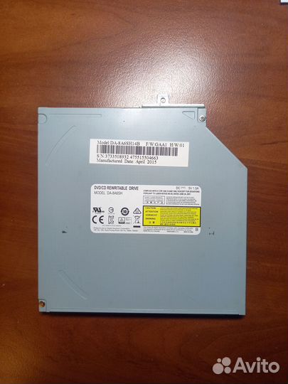 DVD привод пишущий для ноутбука. комплектующие