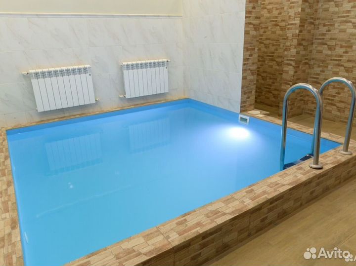 Баня Сауна с бассейном Мистери