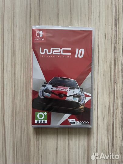 WRC 10 Nintendo Switch