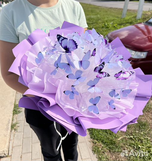 Букет из бабочек