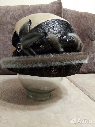 Шапка женская демисезонная размер 56-57