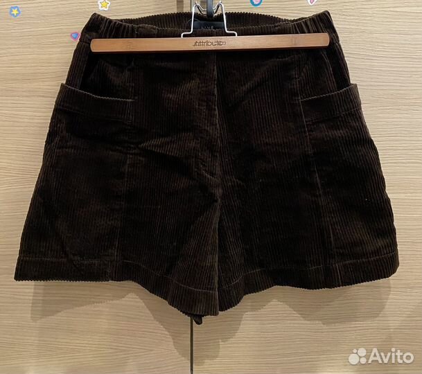 Шорты вельветовые, Lime, хлопок, размер m