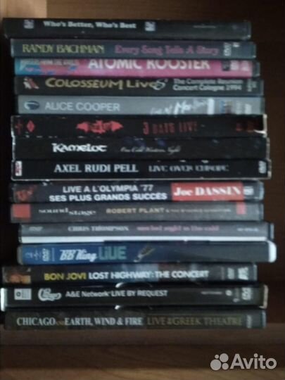 Двд диски музыкальные