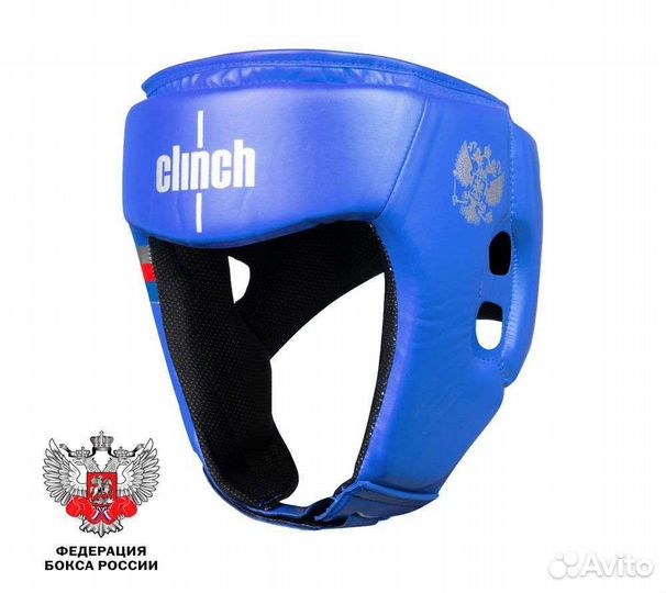Шлема и перчатки боксёрские clinch