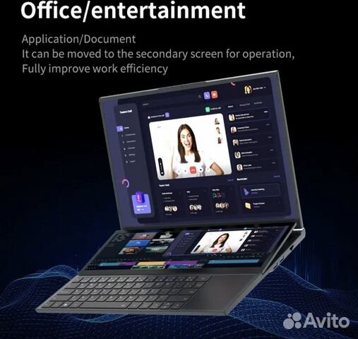 Игровой ноутбук Byone с двумя экранами купить в Москве | Электроника ...