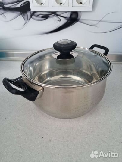 Кастрюля из нержавейки 3 литра