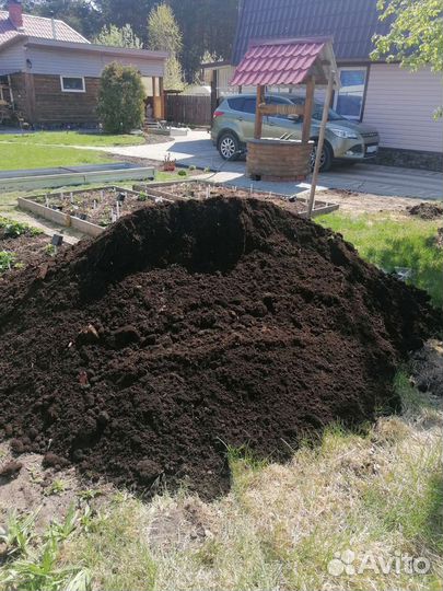 Плодородная смесь для огорода, земля