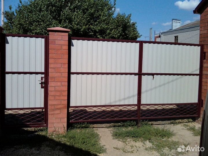 Ворота ручной работы