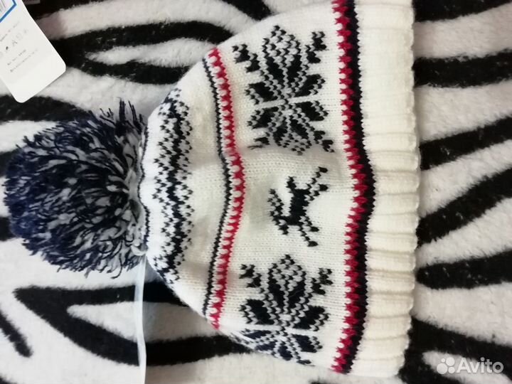 Комплект шапка и шарф