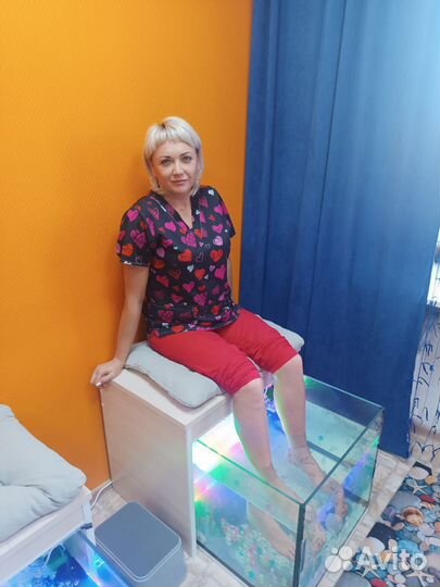 Массаж рыбками