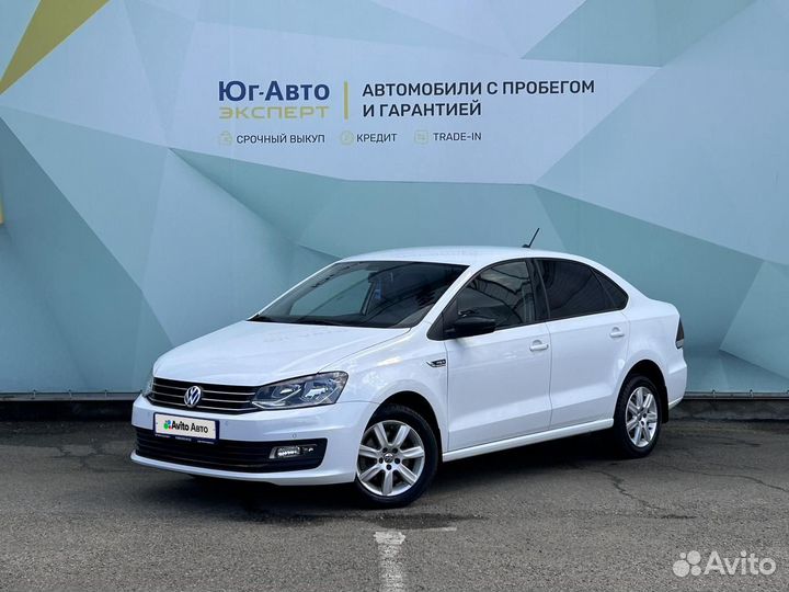 Volkswagen Polo 1.6 AT, 2019, 73 229 км