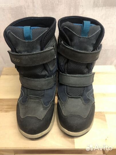 Ботинки зимние ecco 33