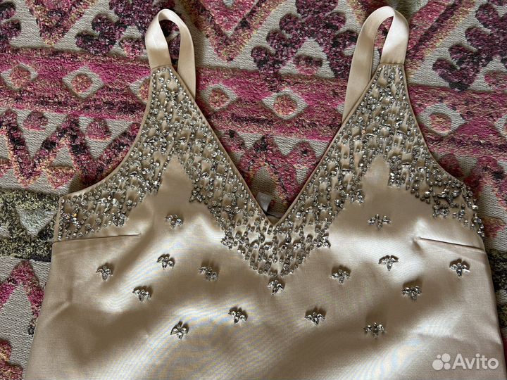 Золотое платье HM лимитированная коллекция 36р