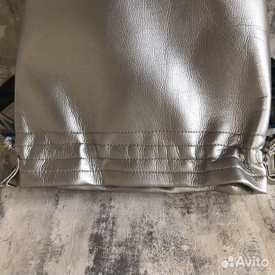 Сумочки серебро Эко Кожа комплект