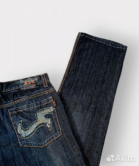 Джинсы X2B широкие