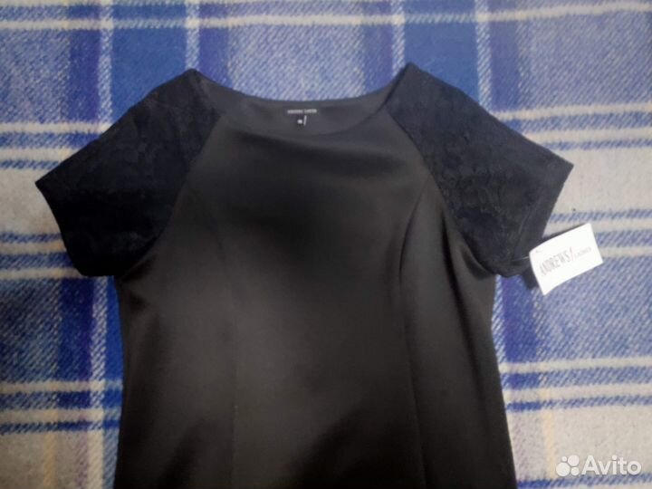 Женское платье черное 48 размер
