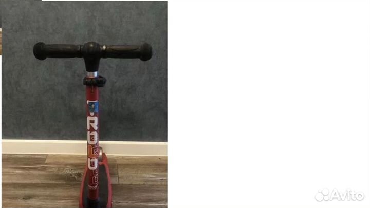 Самокат детский (4-8 лет) трехколесный светящиеся