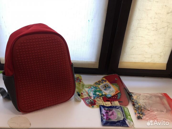 Рюкзак Лего с пикселями