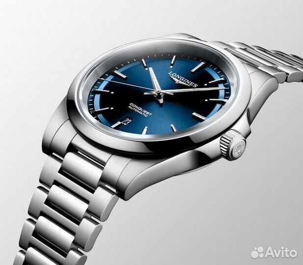 Часы Longines Conquest Blue 41 mm L3.830.4.92.6