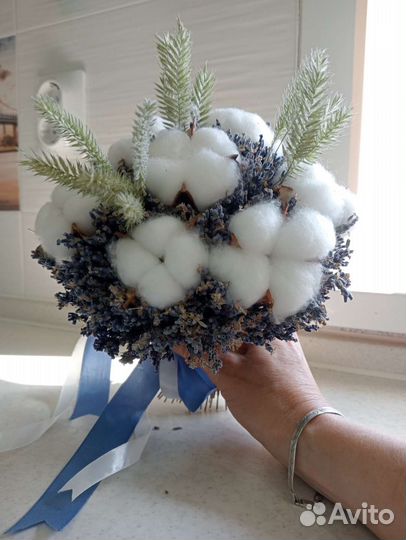 Букет сухоцветы на 1 сентября